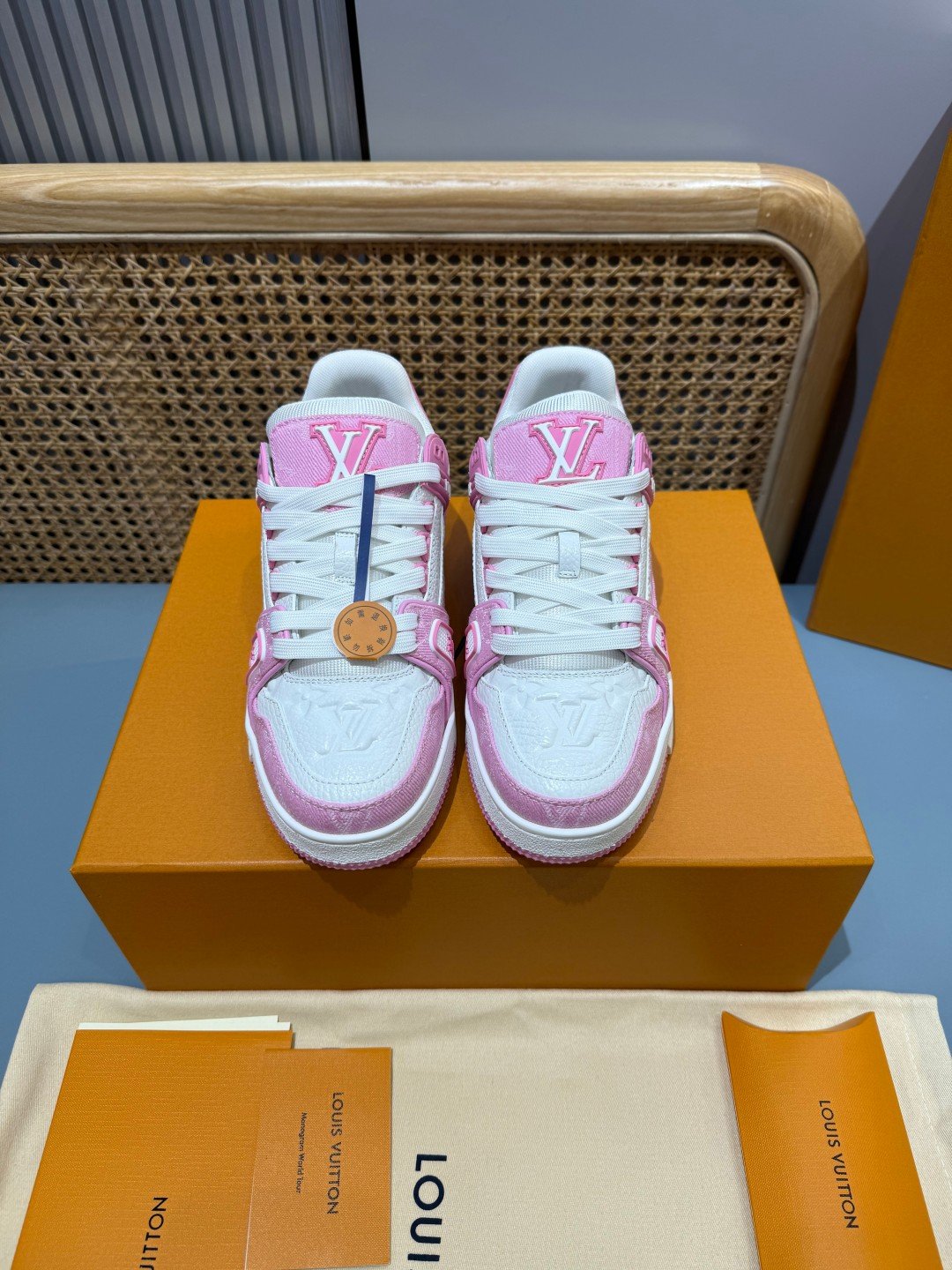 Sneakers Trainer Denim 'Rose Denim' — vue 20