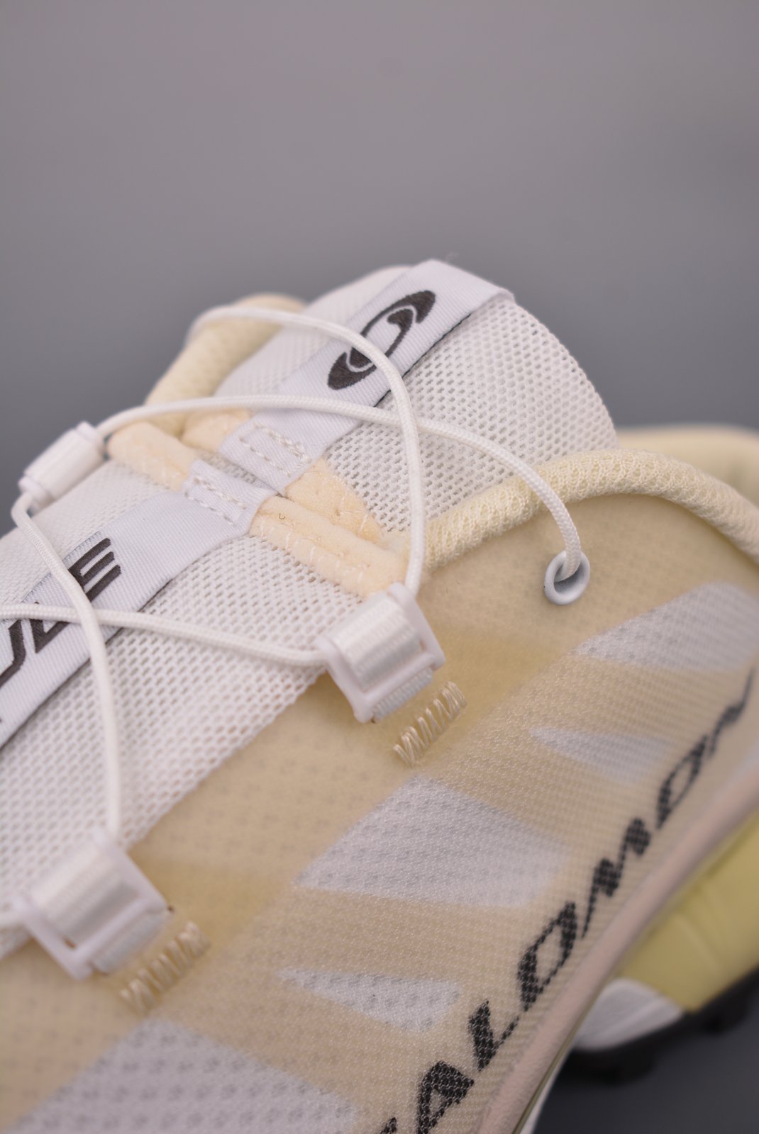 Sneakers MM6 x XT-4 Mule 'White Green Haze' — vue 3