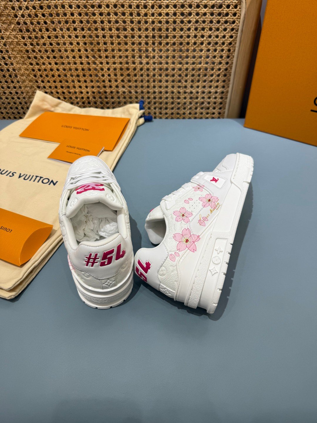 Sneakers Trainer 'Blanc Rose Fuchsia' — vue 14