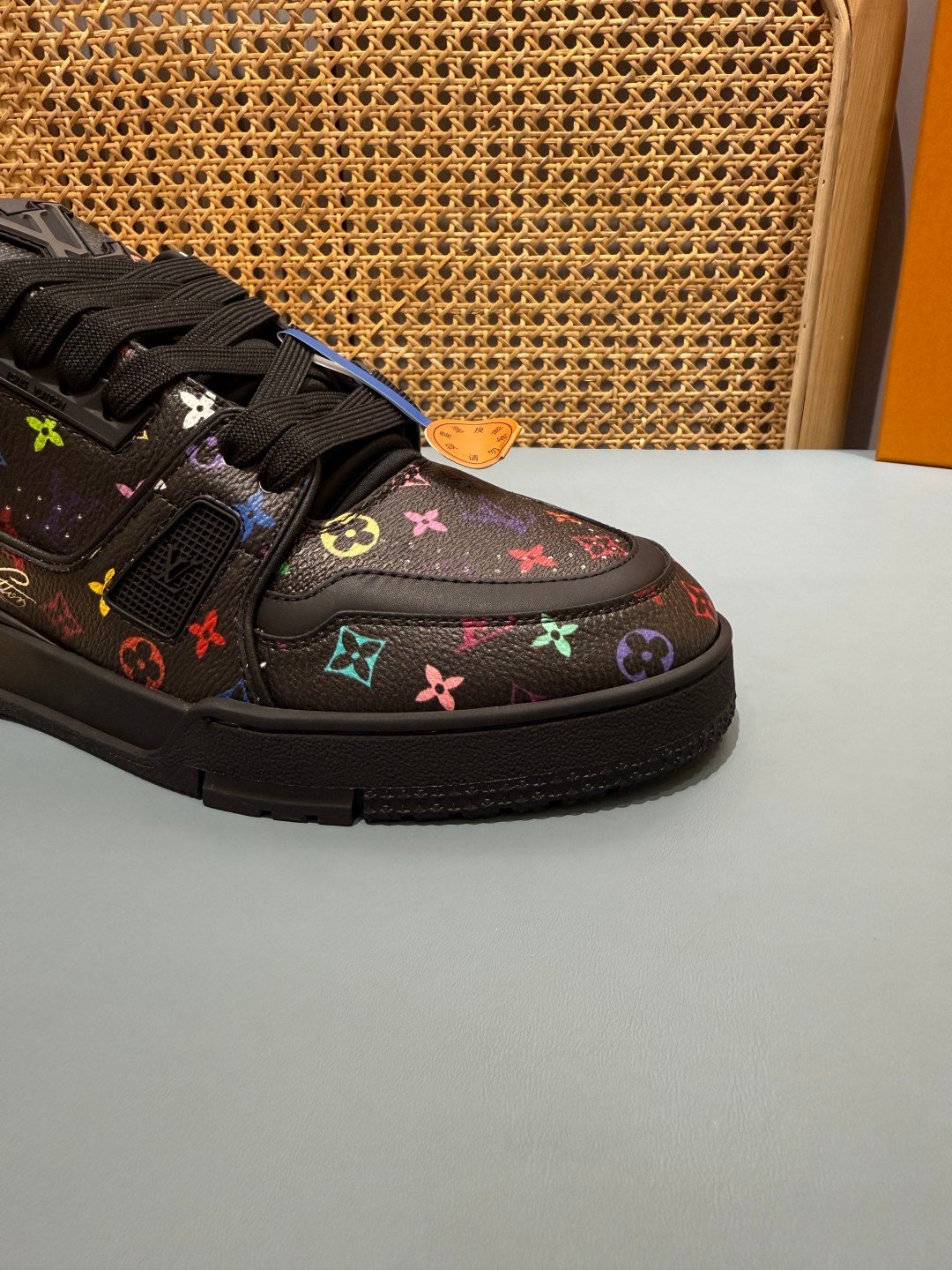 Sneakers Trainer 'Noir Multicolore' — vue 12
