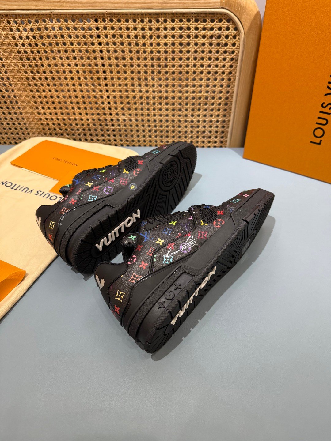 Sneakers Trainer 'Noir Multicolore' — vue 13