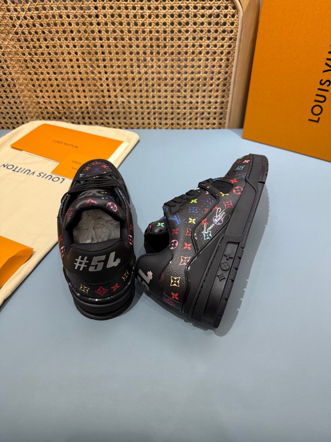 Sneakers Trainer 'Noir Multicolore' — vue 14
