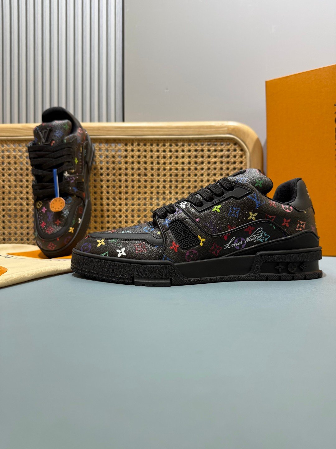 Sneakers Trainer 'Noir Multicolore' — vue 15