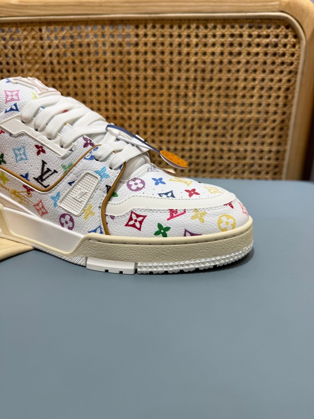 Sneakers Trainer 'Blanc Multicolore' — vue 13