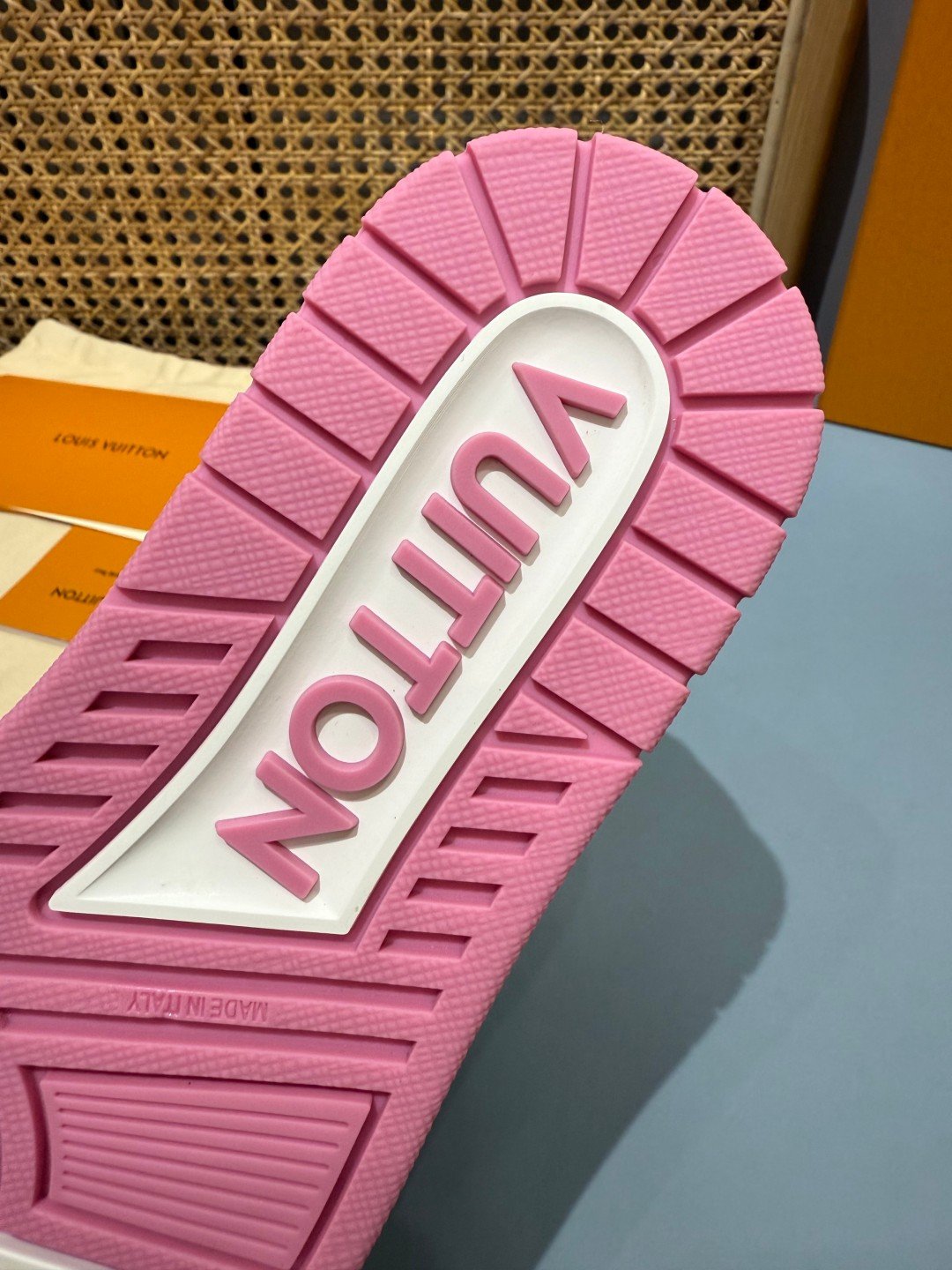 Sneakers Trainer Denim 'Rose Fuchsia' — vue 10