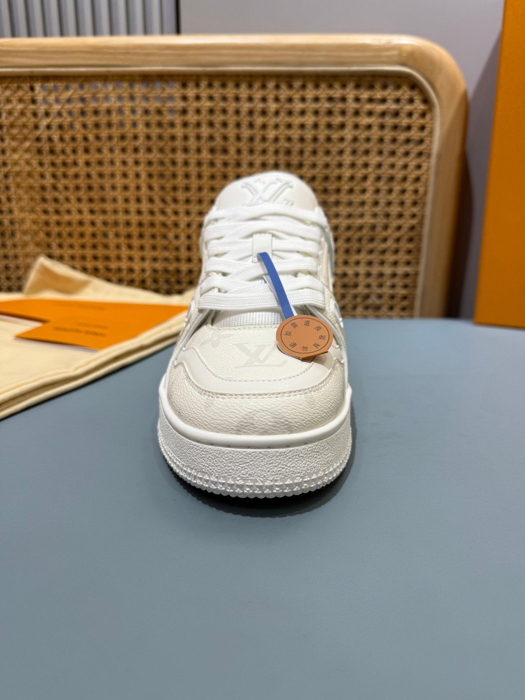 Sneakers Trainer 'Blanc Intégral' — vue 9
