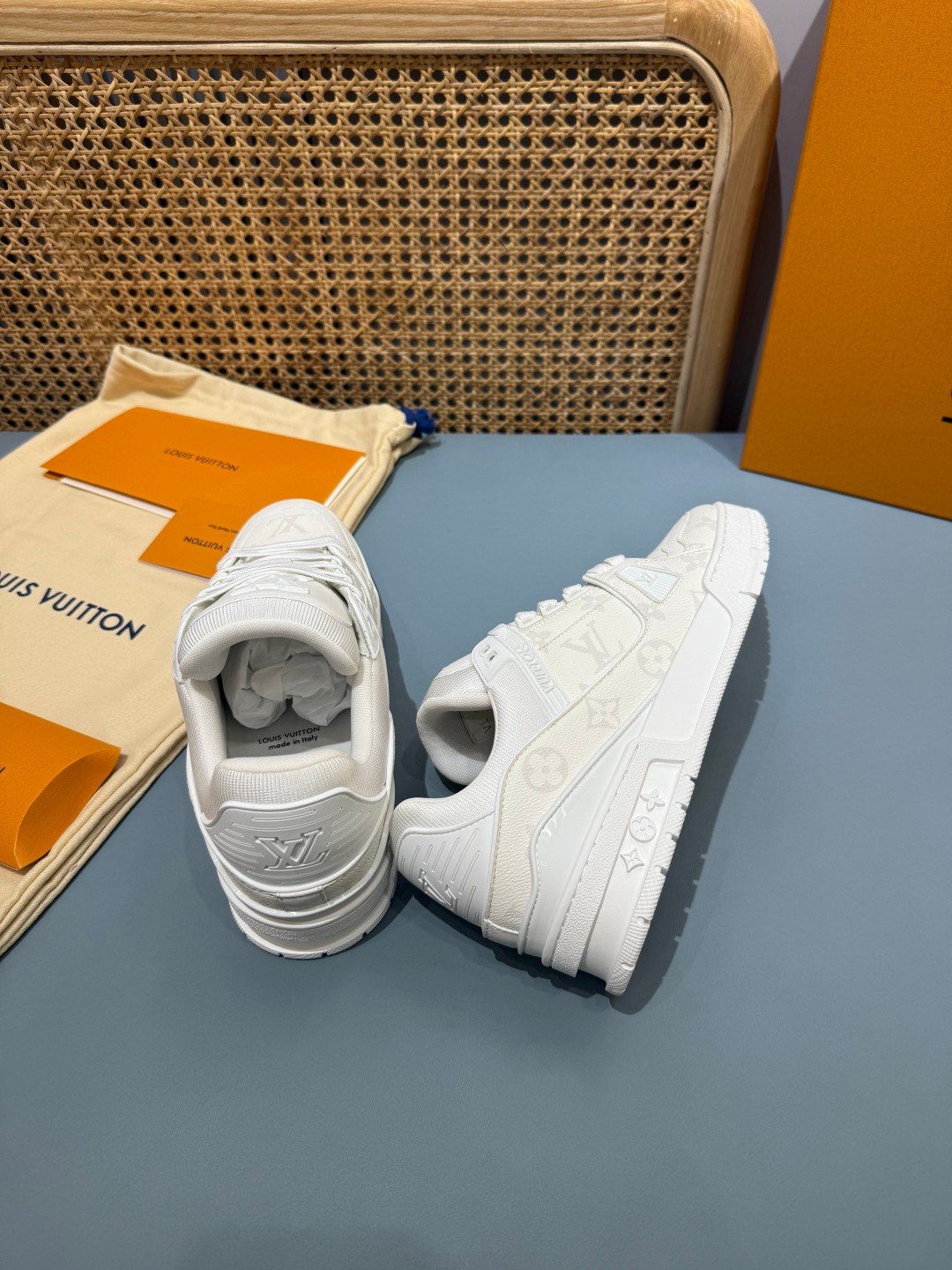 Sneakers Trainer 'Blanc Intégral' — vue 15