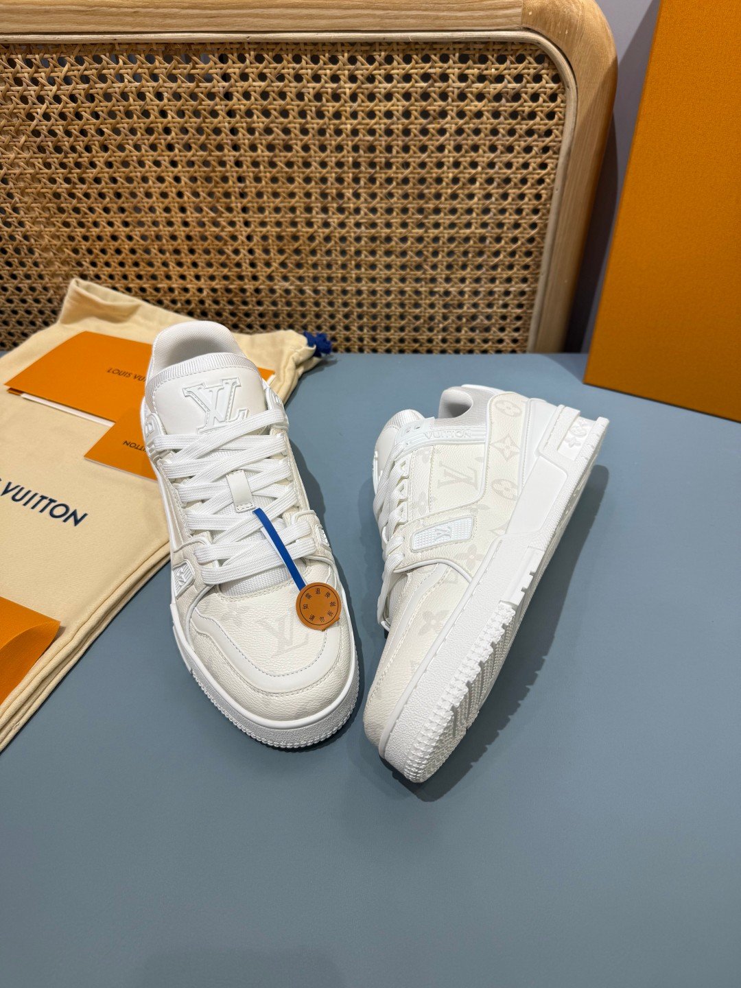 Sneakers Trainer 'Blanc Intégral' — vue 17