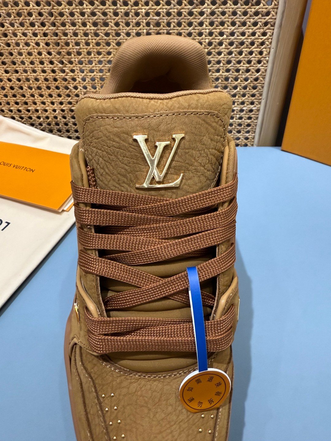 Sneakers Trainer 'Camel Daim' — vue 7