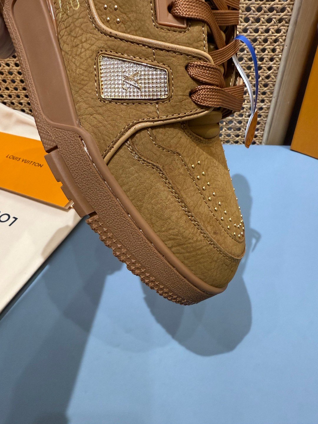 Sneakers Trainer 'Camel Daim' — vue 13