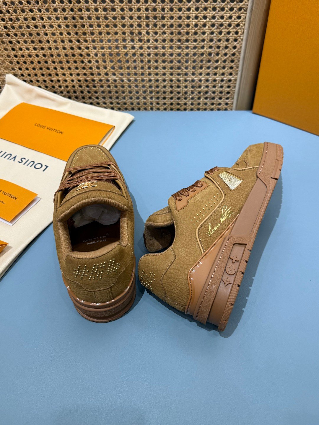 Sneakers Trainer 'Camel Daim' — vue 15