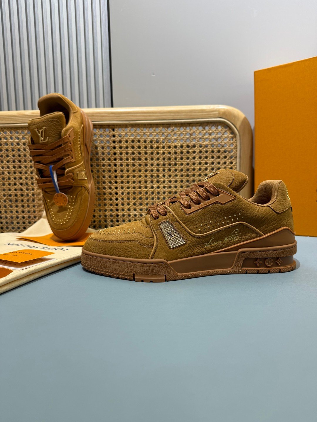 Sneakers Trainer 'Camel Daim' — vue 16