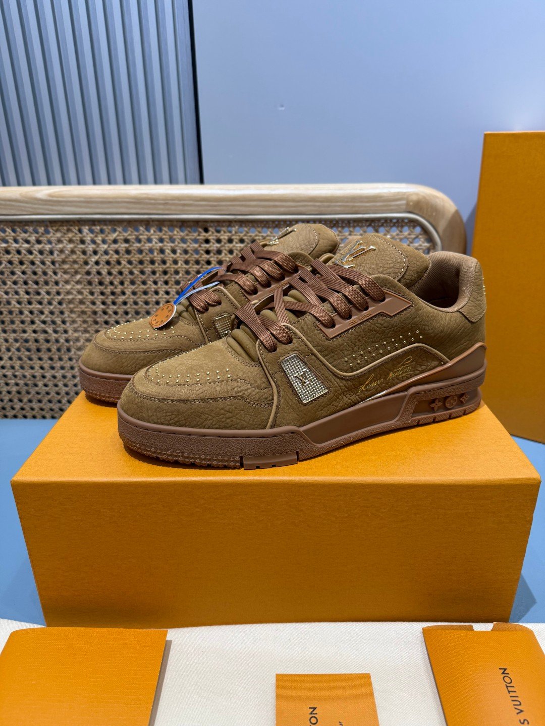 Sneakers Trainer 'Camel Daim' — vue 20