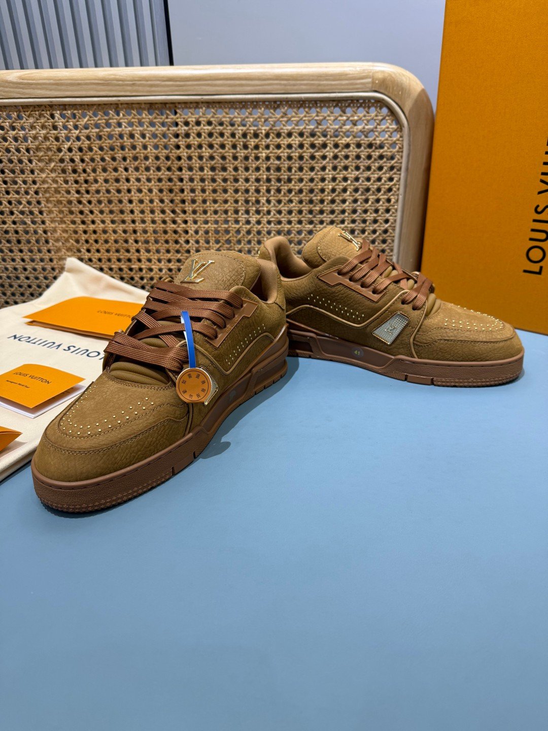 Sneakers Trainer 'Camel Daim' — vue 25