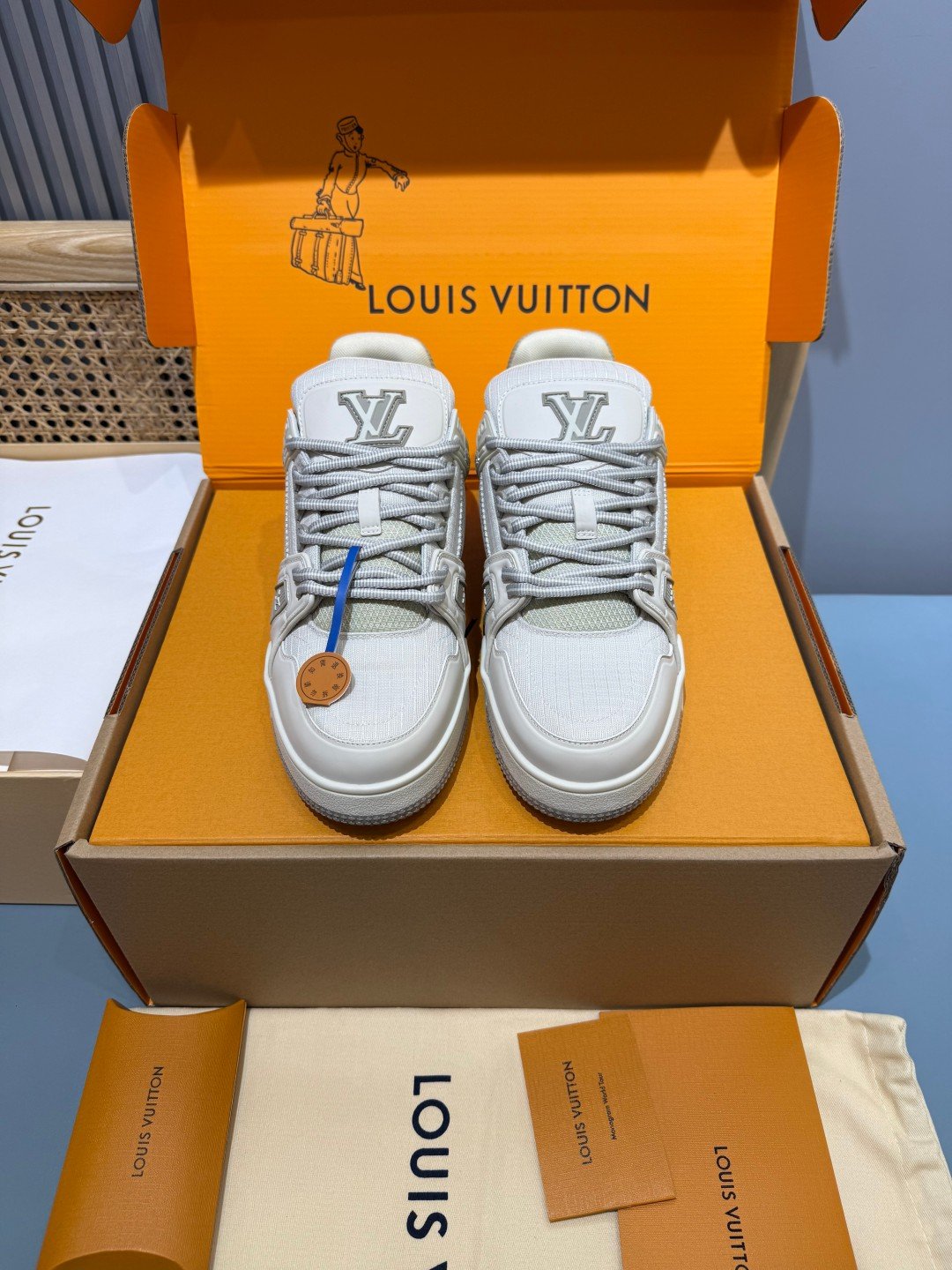 Sneakers Trainer 'Gris Perle' — vue 5