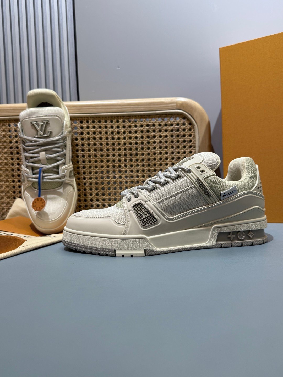 Sneakers Trainer 'Gris Perle' — vue 16