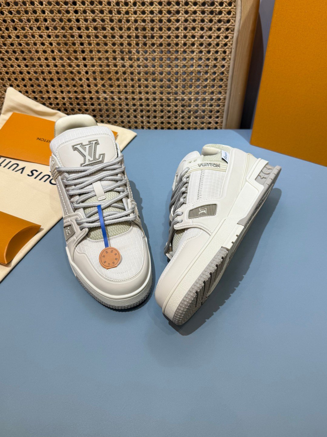 Sneakers Trainer 'Gris Perle' — vue 23