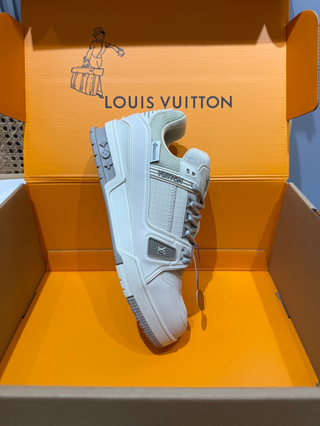 Sneakers Trainer 'Gris Perle' — vue 26