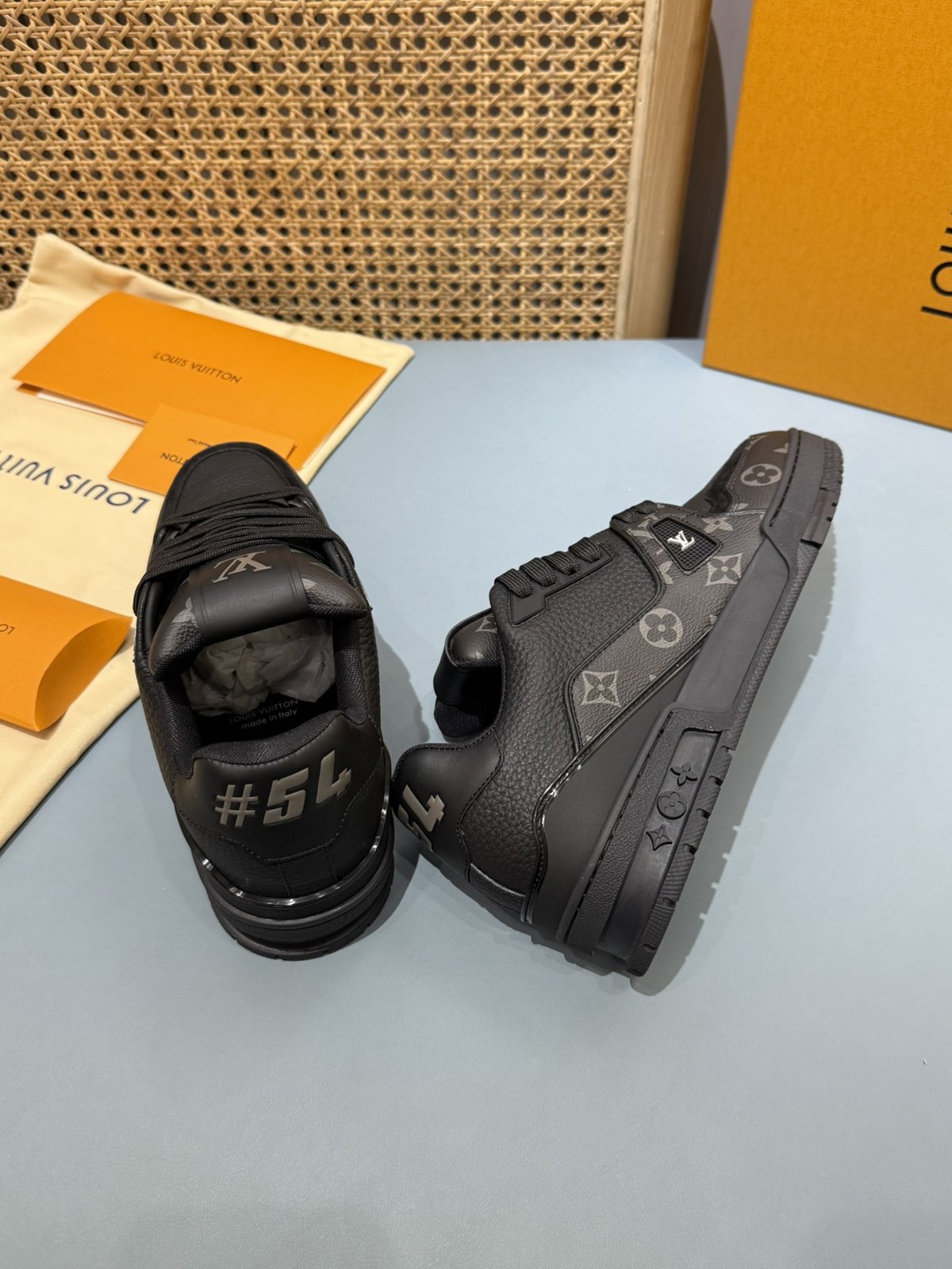 Sneakers Trainer 'Noir Mat' — vue 15
