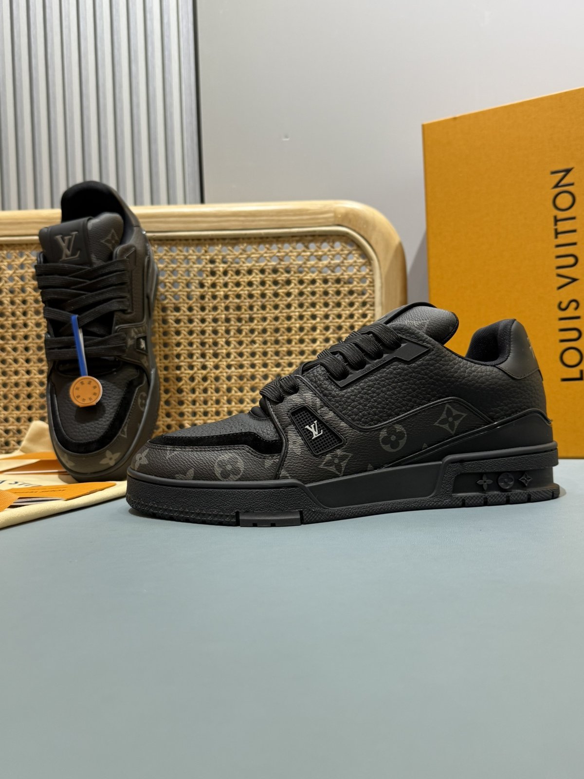 Sneakers Trainer 'Noir Mat' — vue 16