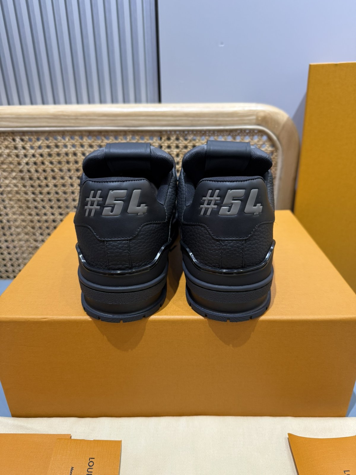 Sneakers Trainer 'Noir Mat' — vue 18