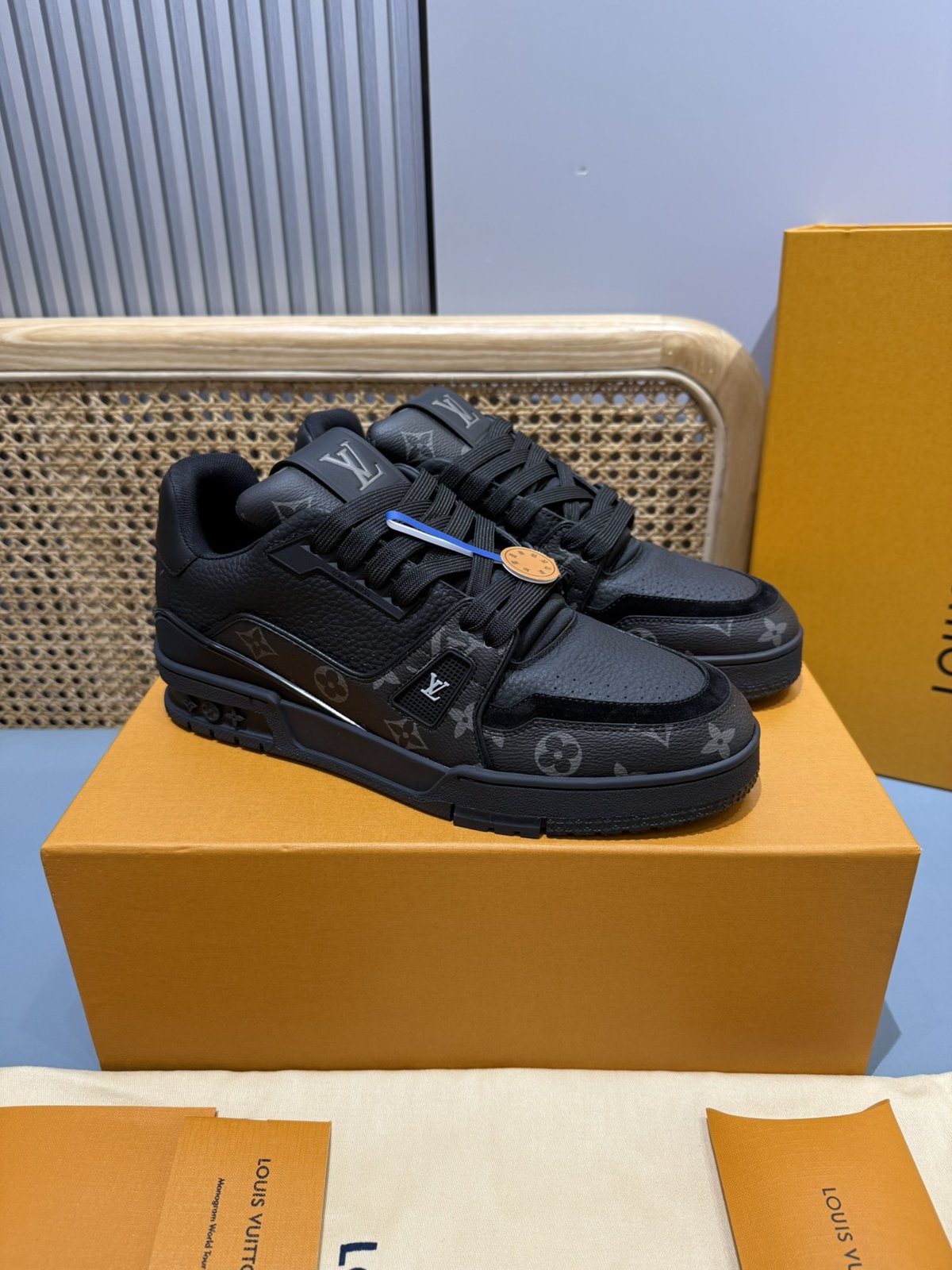 Sneakers Trainer 'Noir Mat' — vue 19