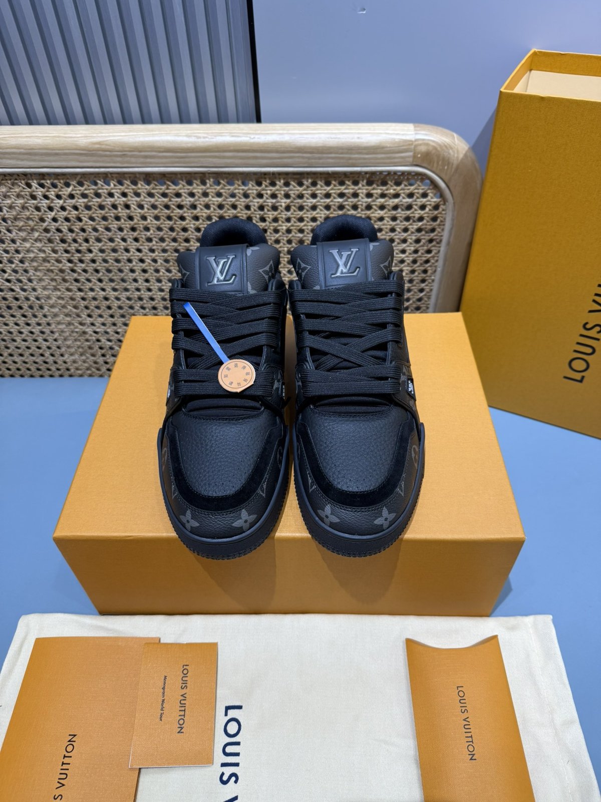 Sneakers Trainer 'Noir Mat' — vue 21