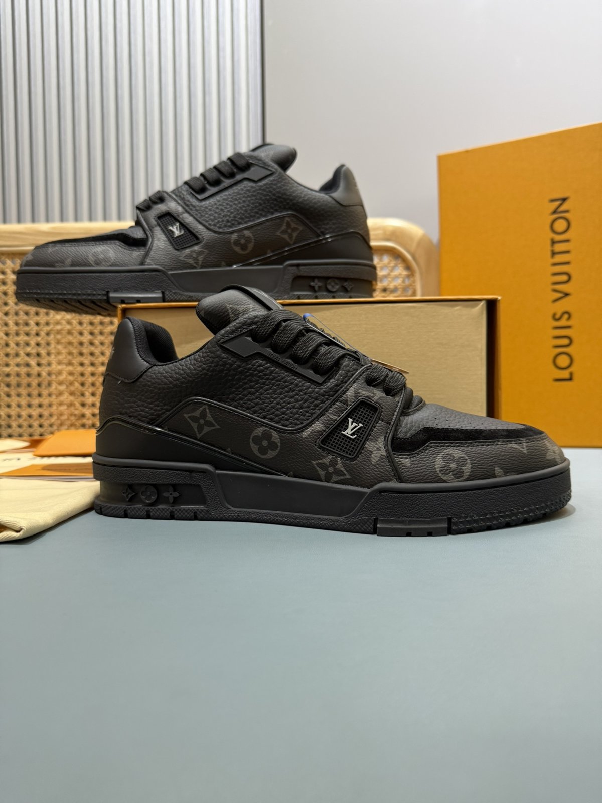 Sneakers Trainer 'Noir Mat' — vue 22
