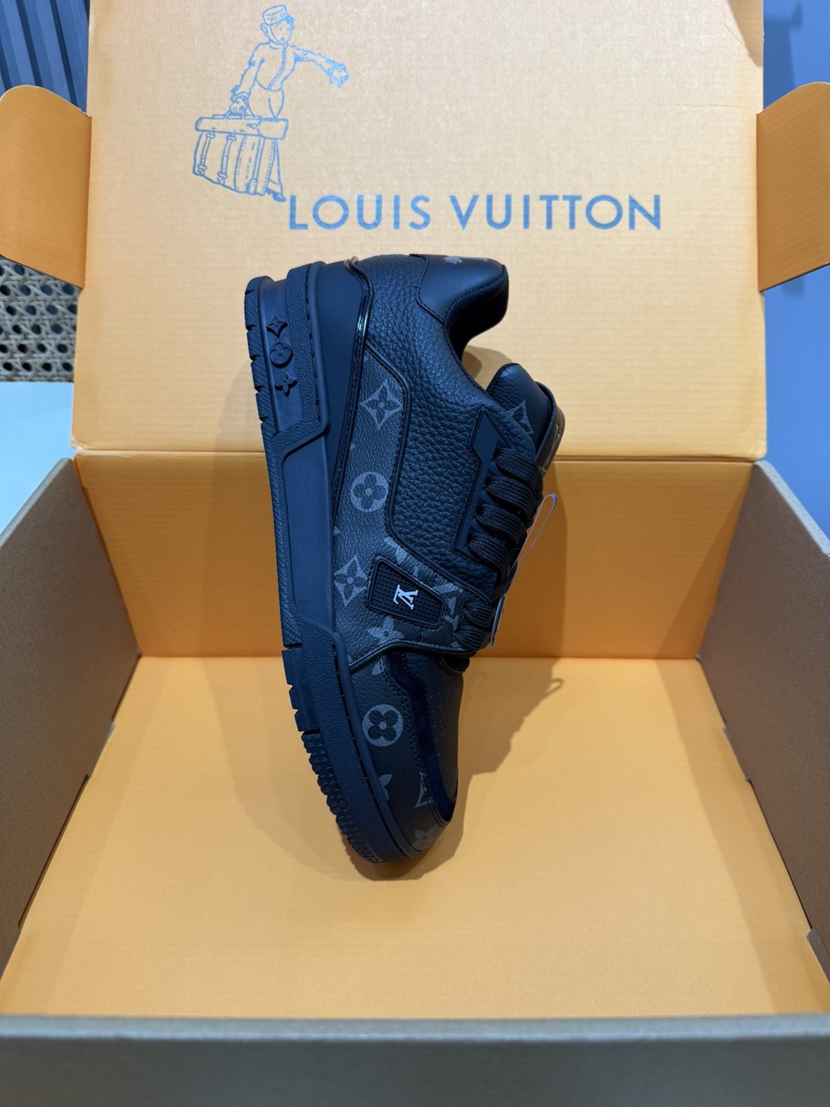 Sneakers Trainer 'Noir Mat' — vue 26