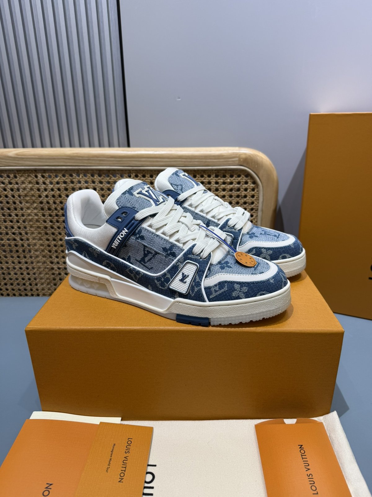 Sneakers Trainer Denim 'Denim Bleu Clair'