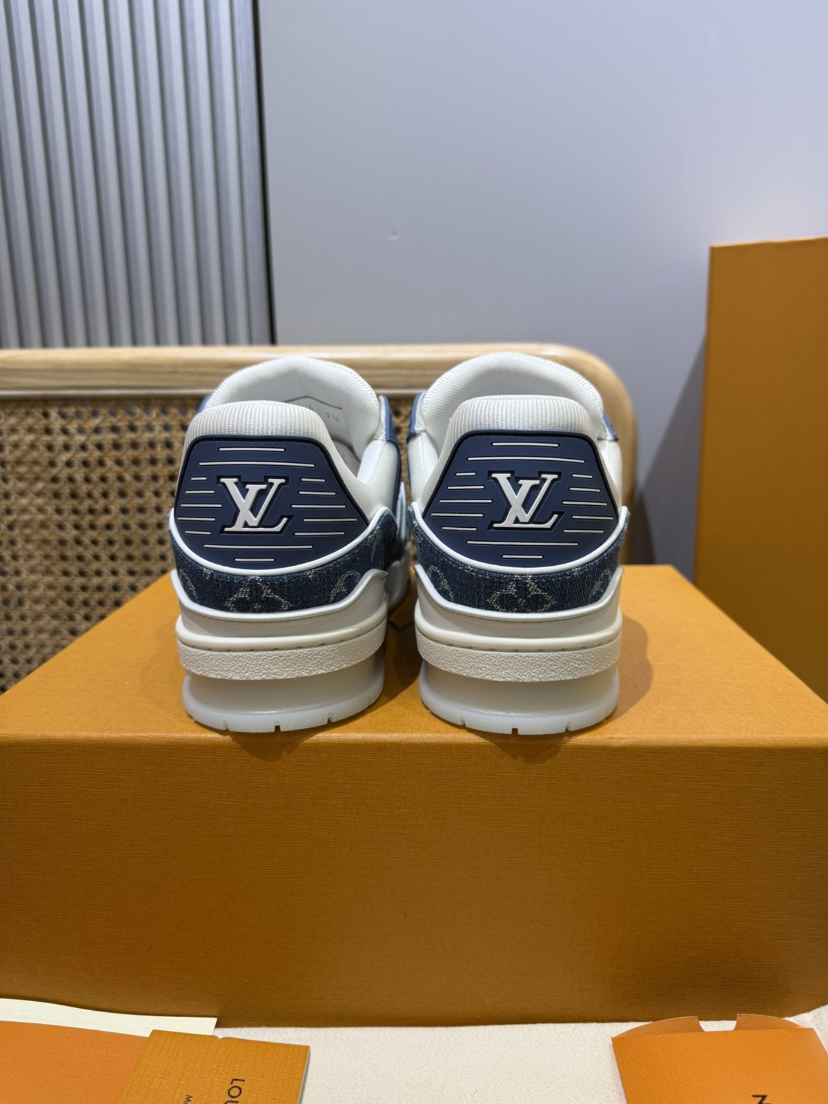 Sneakers Trainer Denim 'Denim Bleu Clair' — vue 2