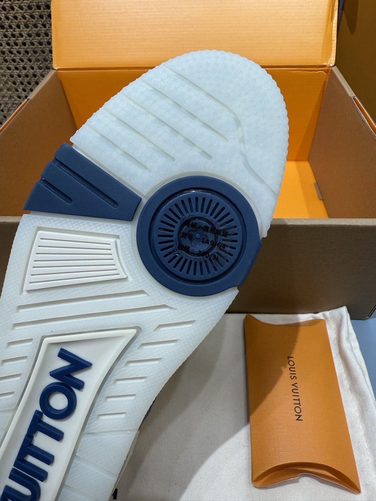 Sneakers Trainer Denim 'Denim Bleu Clair' — vue 12