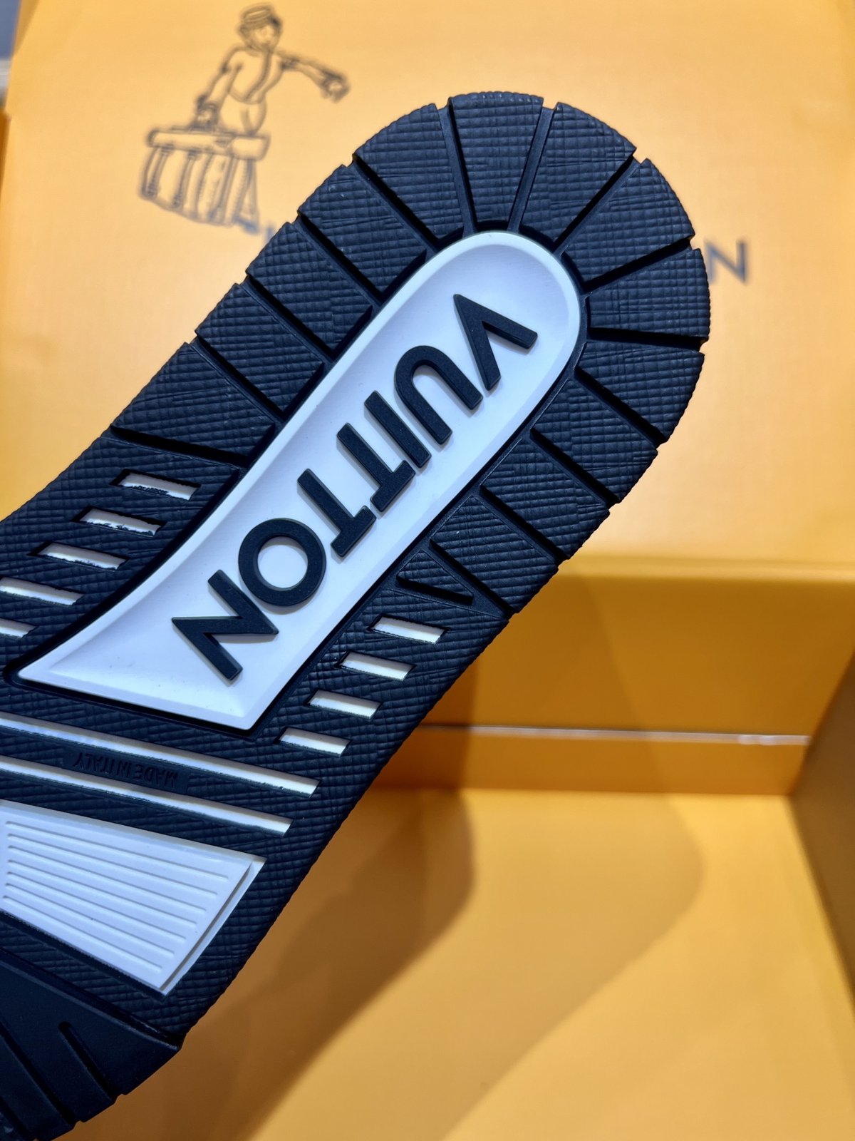 Sneakers Trainer Denim 'Denim Noir' — vue 7