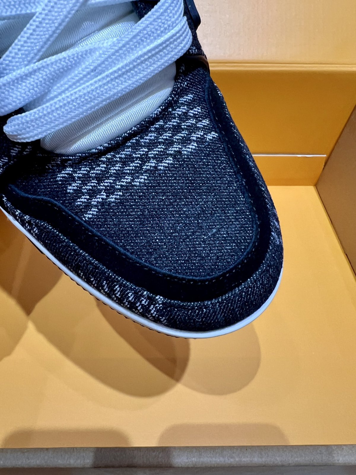 Sneakers Trainer Denim 'Denim Noir' — vue 8