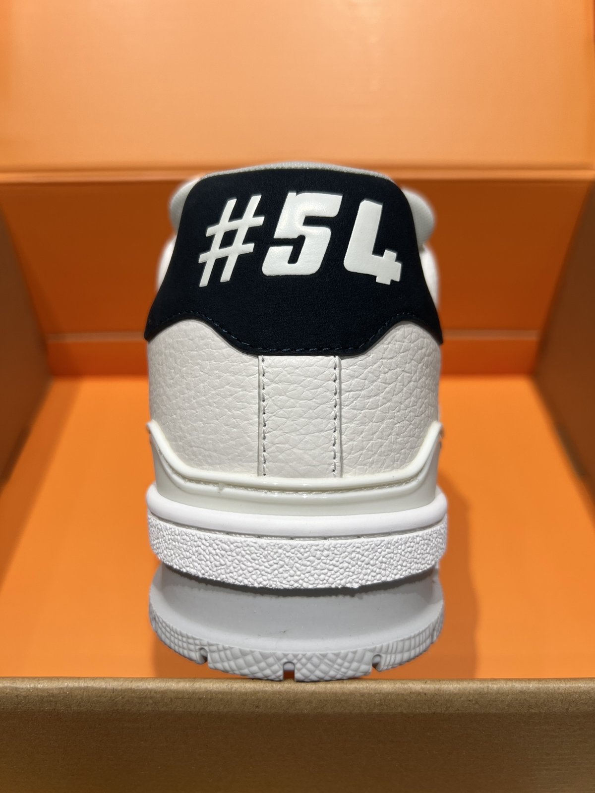 Sneakers Trainer 'Blanc Noir Bleu' — vue 11