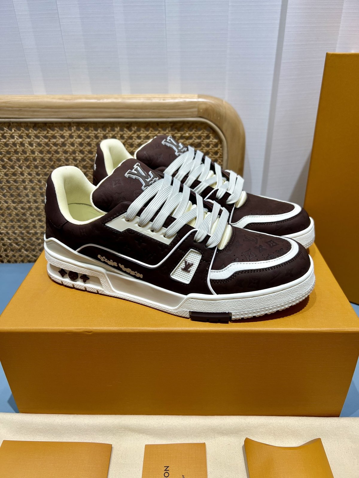 Sneakers Trainer 'Marron Chocolat'