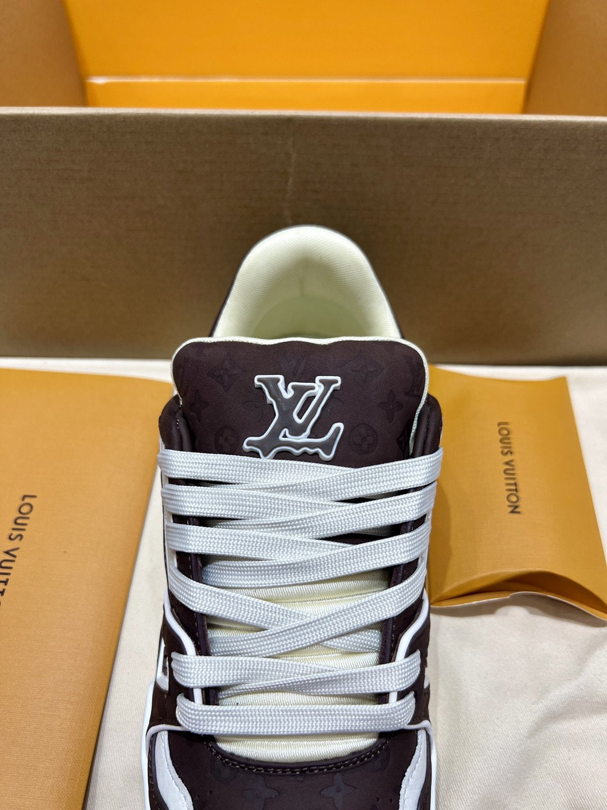 Sneakers Trainer 'Marron Chocolat' — vue 9