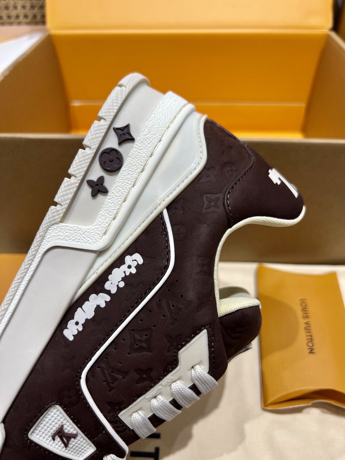 Sneakers Trainer 'Marron Chocolat' — vue 10