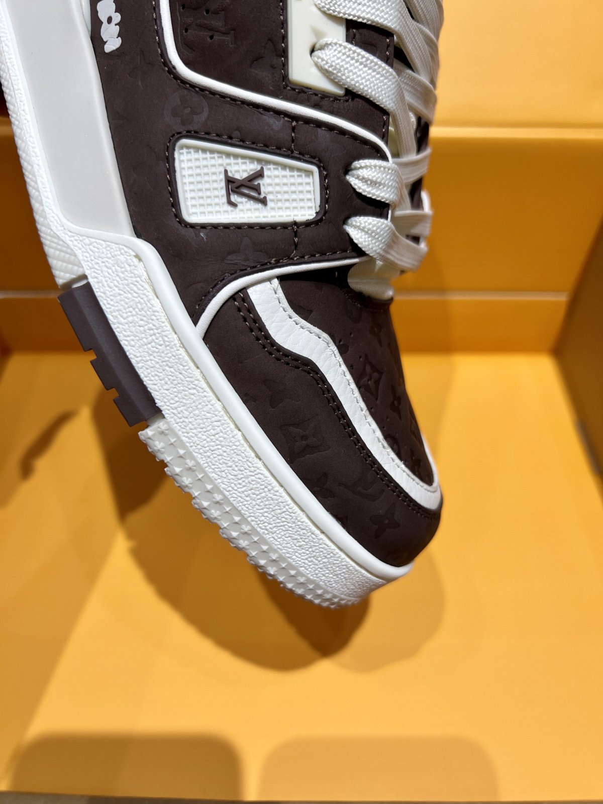 Sneakers Trainer 'Marron Chocolat' — vue 12