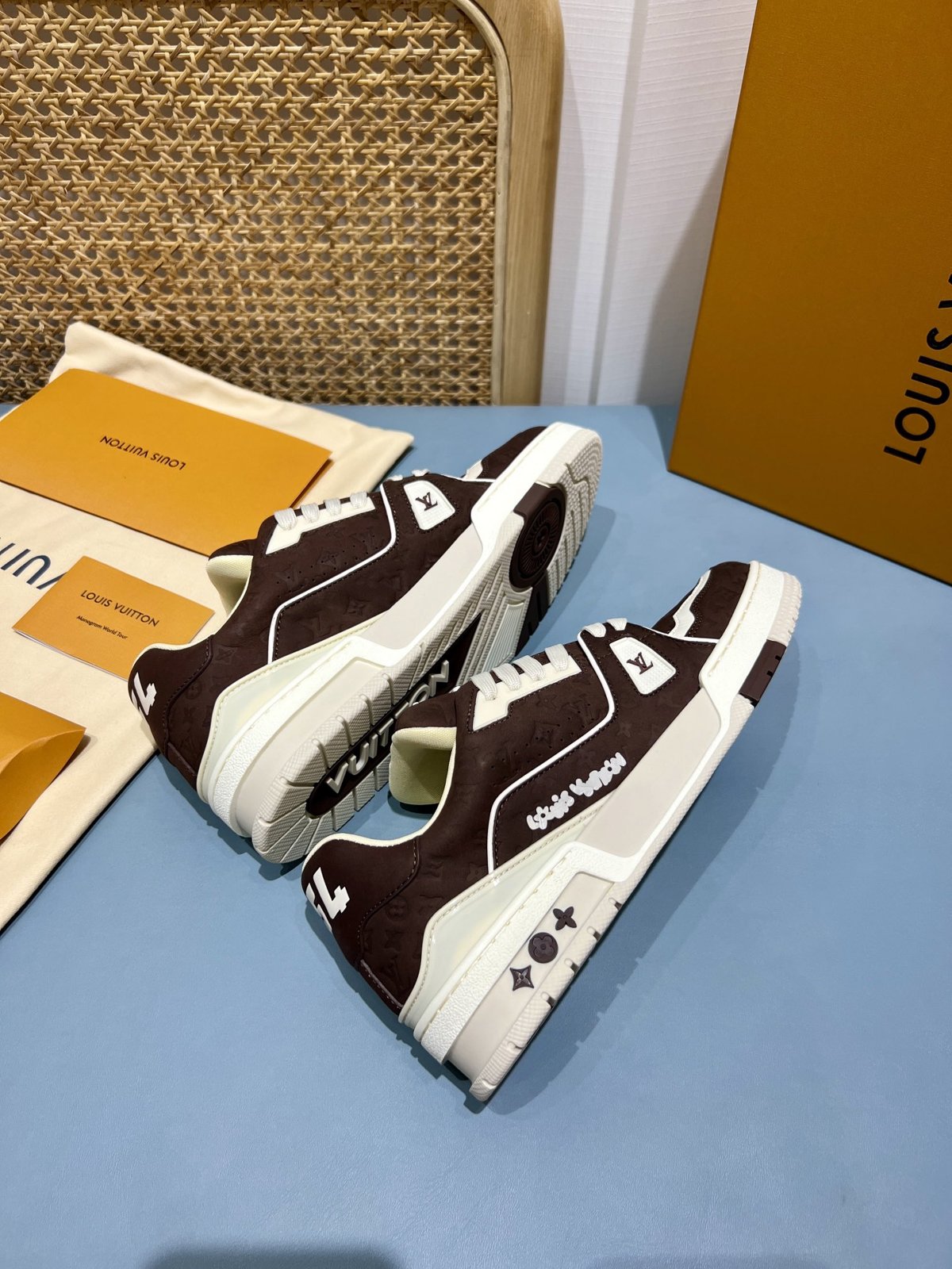 Sneakers Trainer 'Marron Chocolat' — vue 13