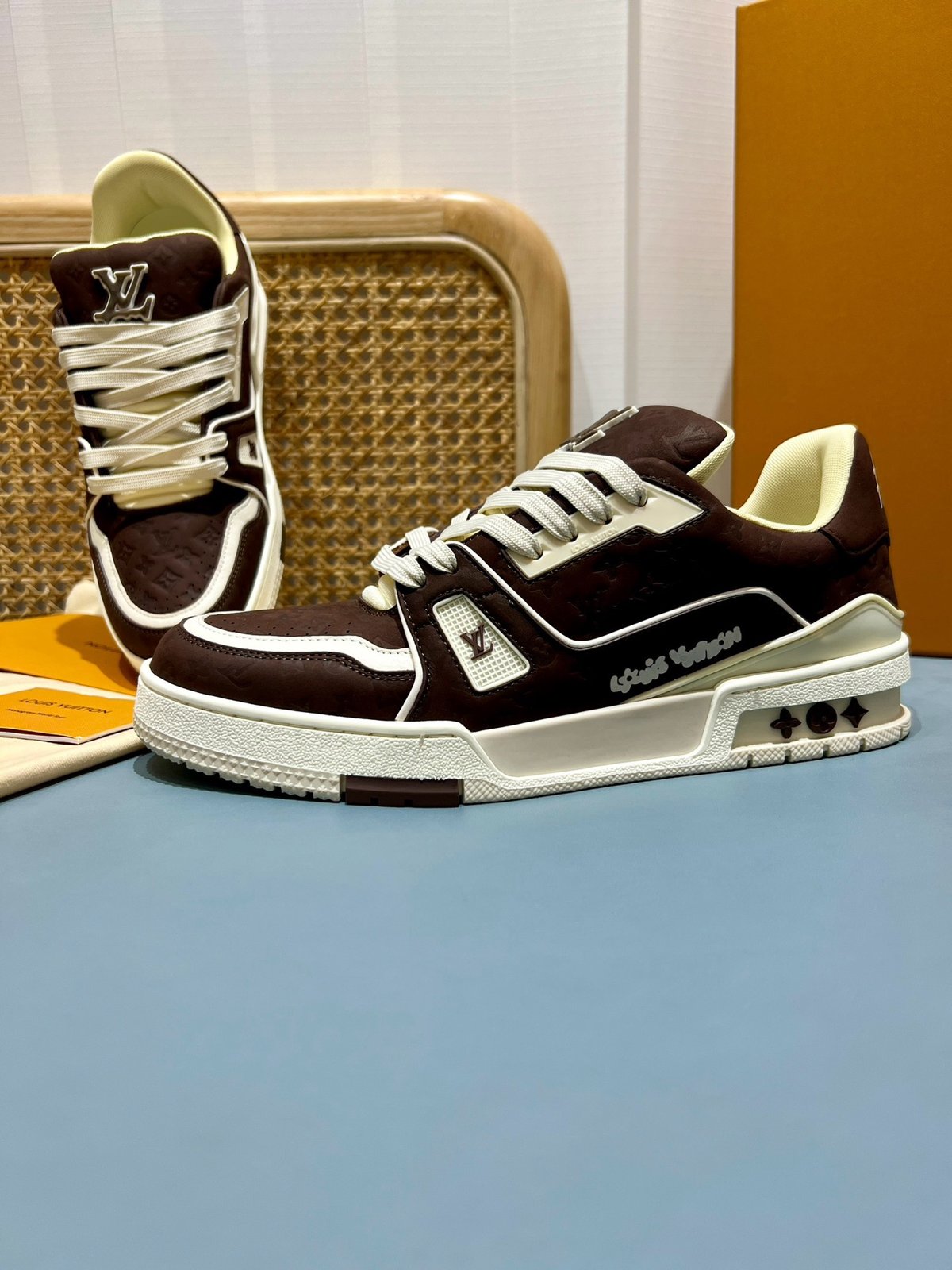 Sneakers Trainer 'Marron Chocolat' — vue 15