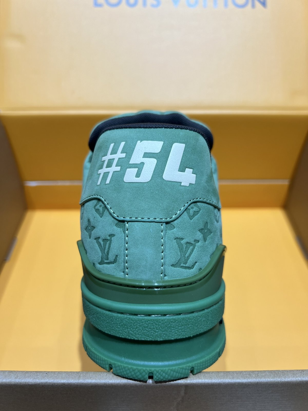 Sneakers Trainer 'Vert Monogram' — vue 7