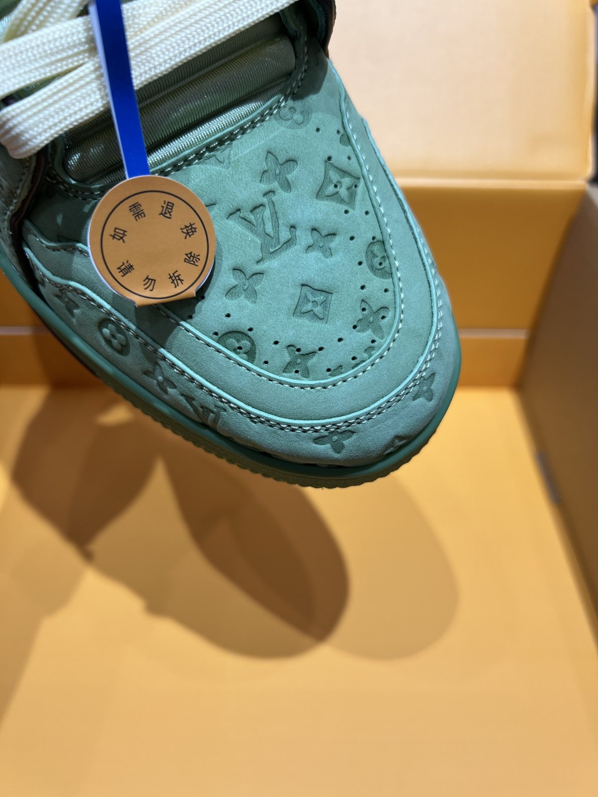 Sneakers Trainer 'Vert Monogram' — vue 9