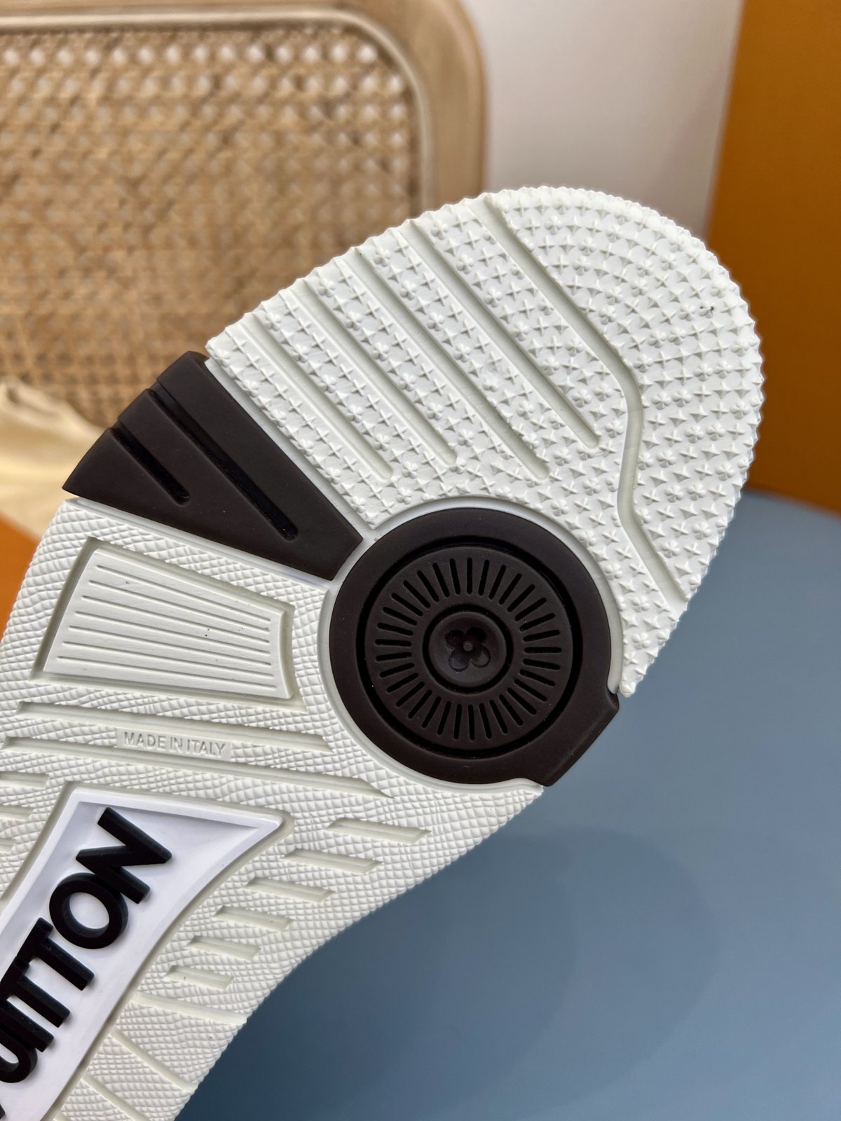 Sneakers Trainer 'Marron Damier' — vue 10