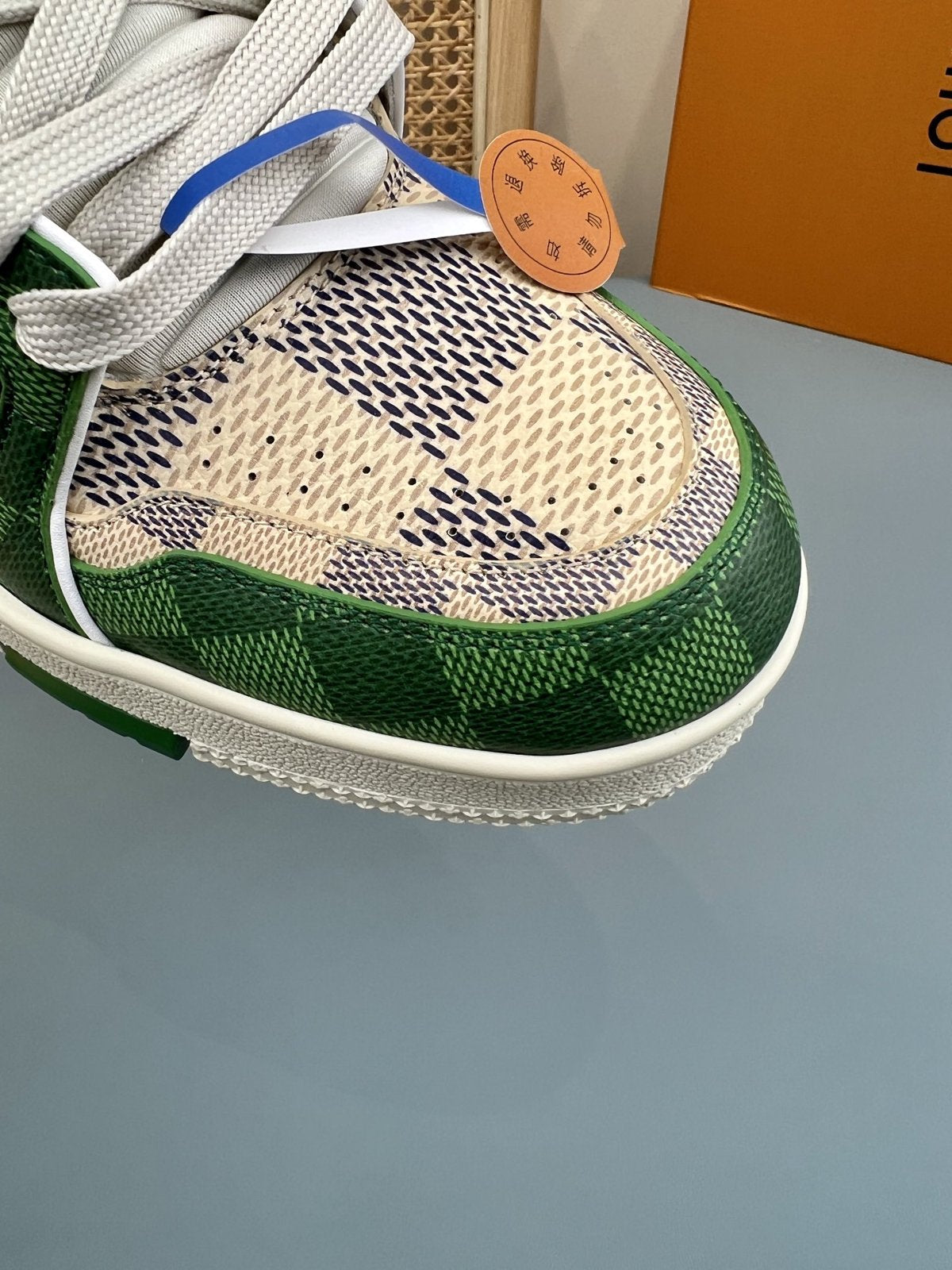 Sneakers Trainer 'Vert Monogram Délavé' — vue 10