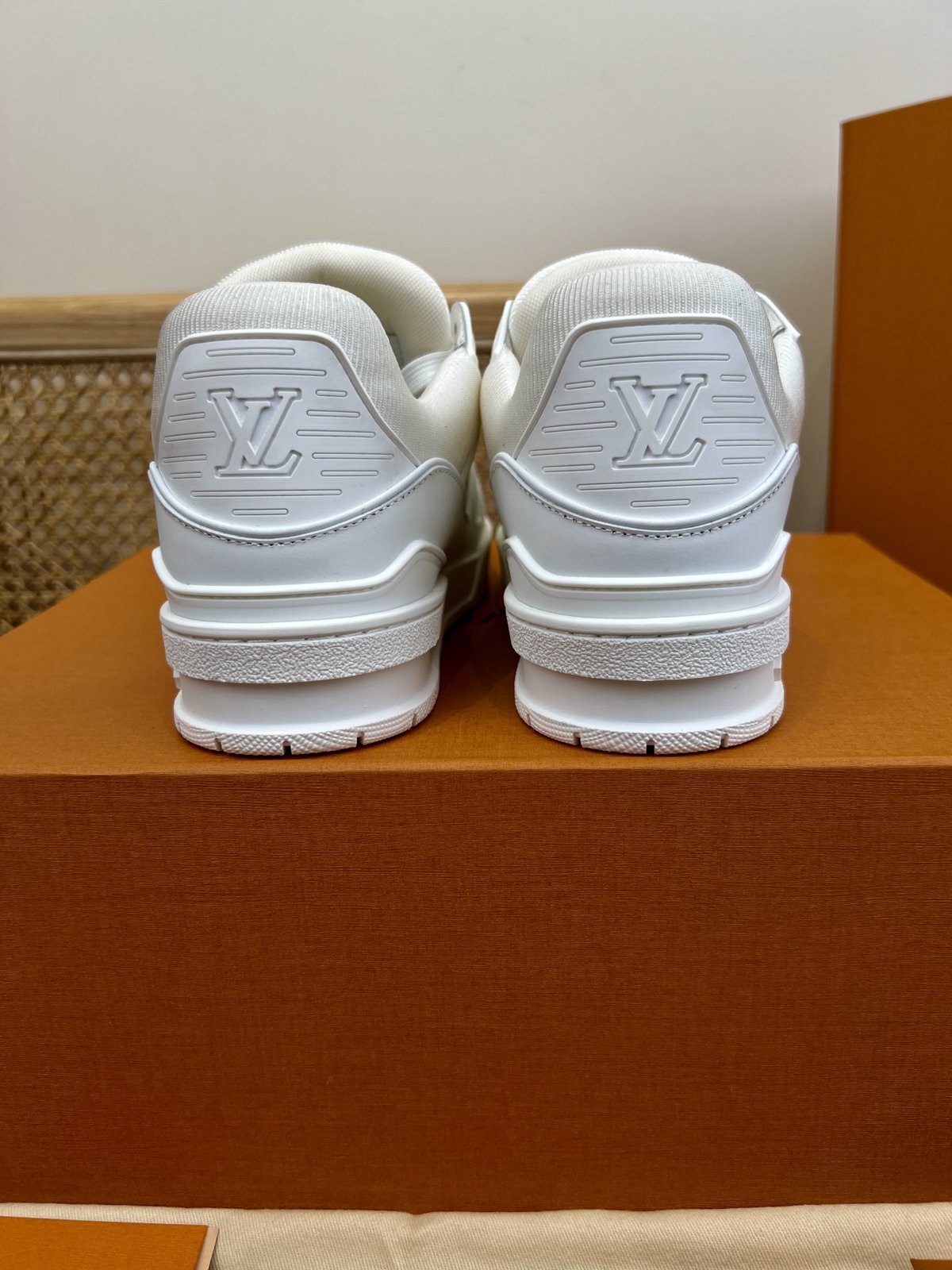 Sneakers Trainer 'Blanc Total' — vue 2