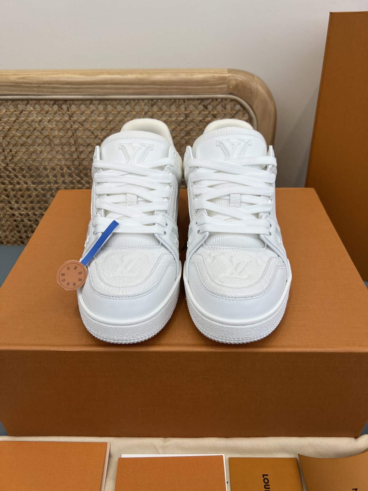 Sneakers Trainer 'Blanc Total' — vue 4
