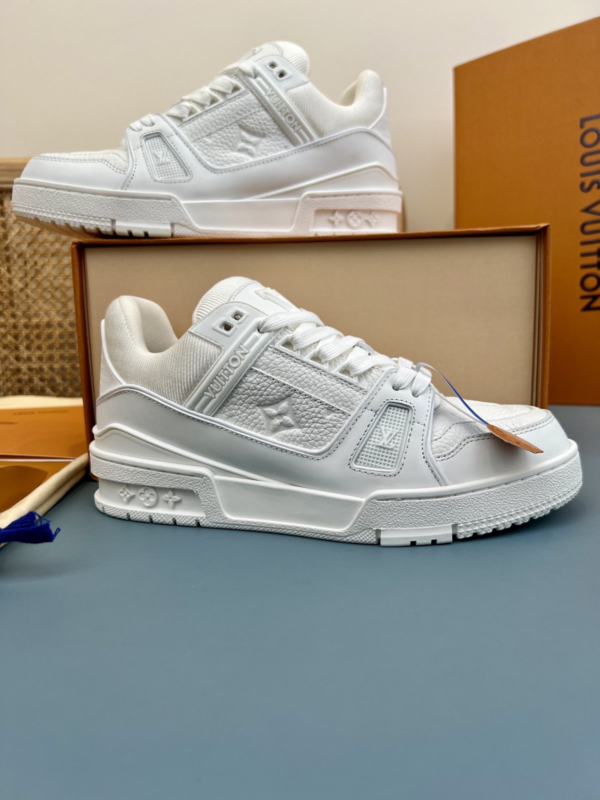 Sneakers Trainer 'Blanc Total' — vue 5