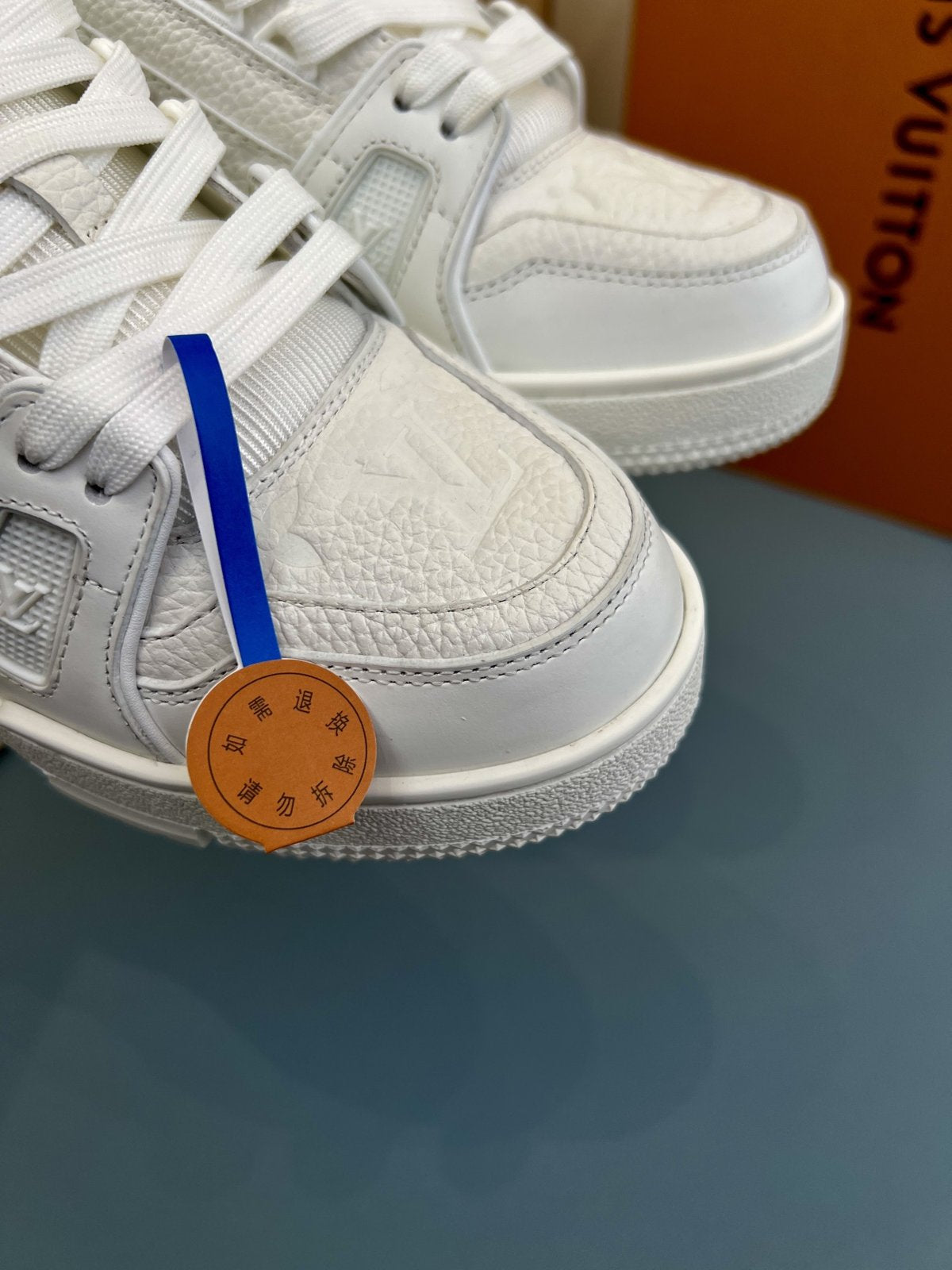 Sneakers Trainer 'Blanc Total' — vue 7