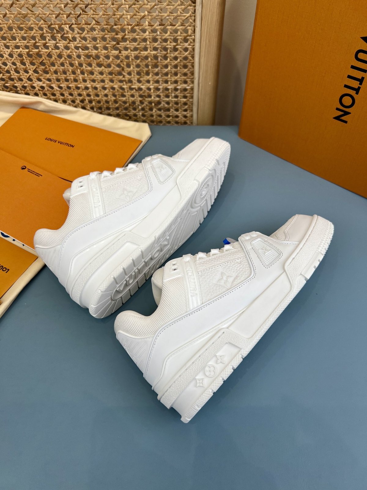 Sneakers Trainer 'Blanc Total' — vue 13